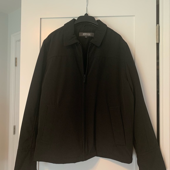 Kenneth Cole Reaction mid-weight jacket, Size L, black. - Picture 3 of 7